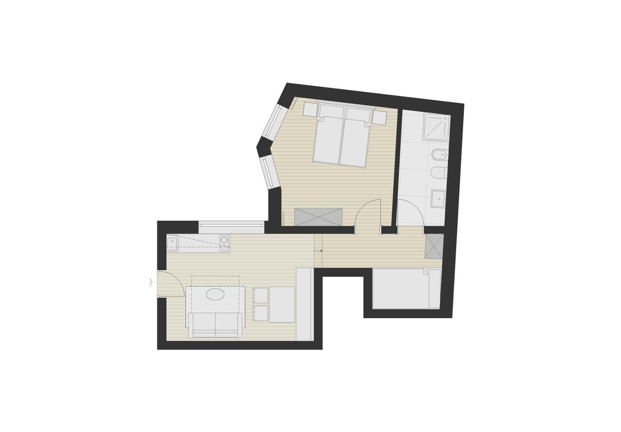 سويسي Eden Apartments الغرفة الصورة